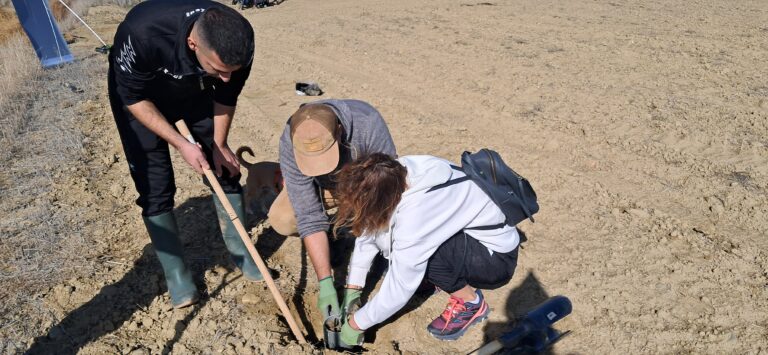 LIFE-AgrOassis tree planting event CDB