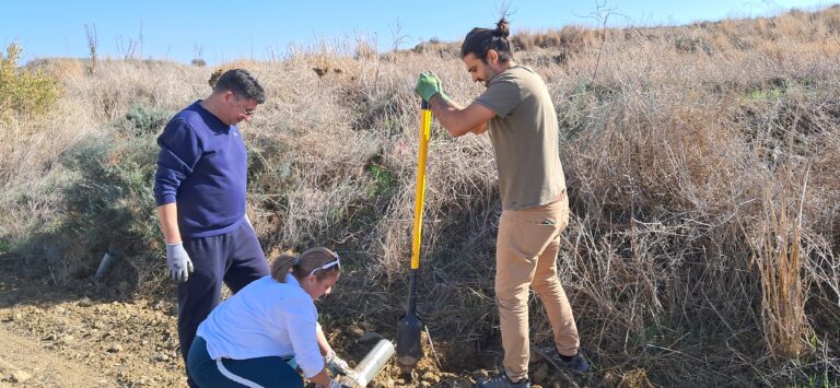 LIFE-AgrOassis tree planting event CDB