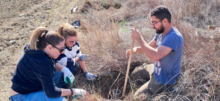 LIFE-AgrOassis tree planting event CDB