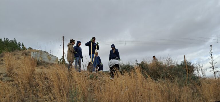 LIFE-AgrOassis tree planting event EUROBANK