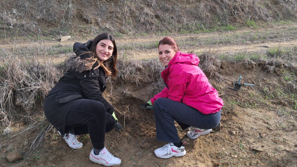 LIFE-AgrOassis tree planting event ANCORIA