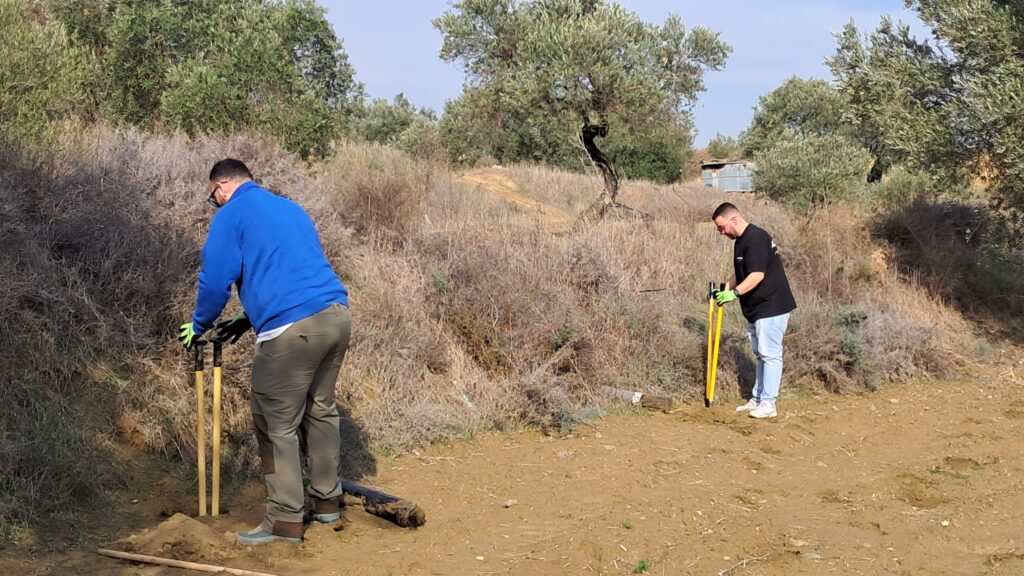 LIFE-AgrOassis tree planting event ANCORIA