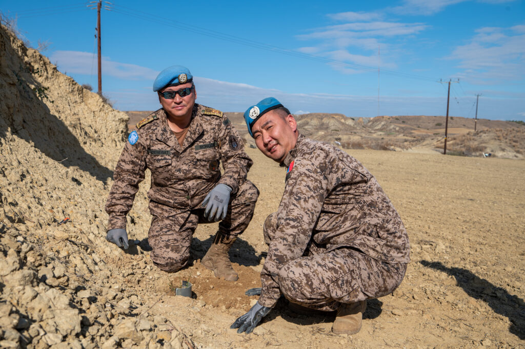 LIFE-AgrOassis tree planting event UNFICYP