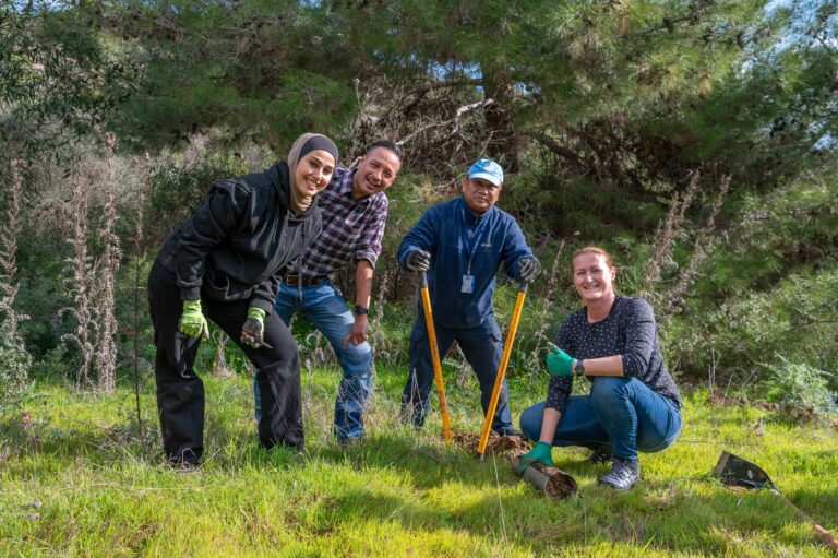 LIFE-AgrOassis tree planting event UNFICYP 1