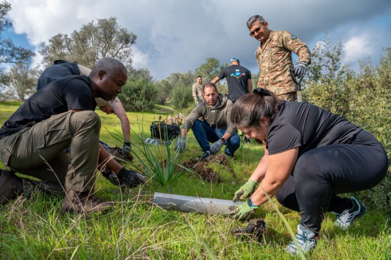 LIFE-AgrOassis tree planting event UNFICYP 7