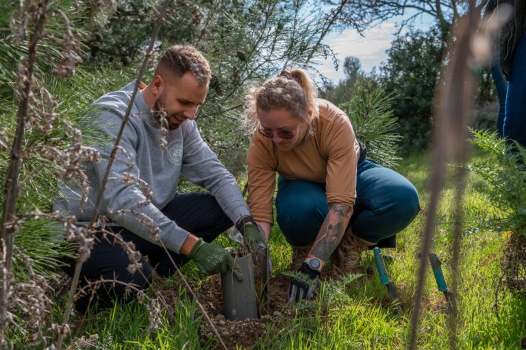 LIFE-AgrOassis tree planting event UNFICYP 9