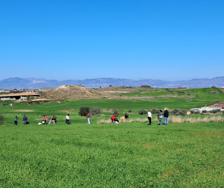 LIFE-AgrOassis tree planting event Cyprus Greens