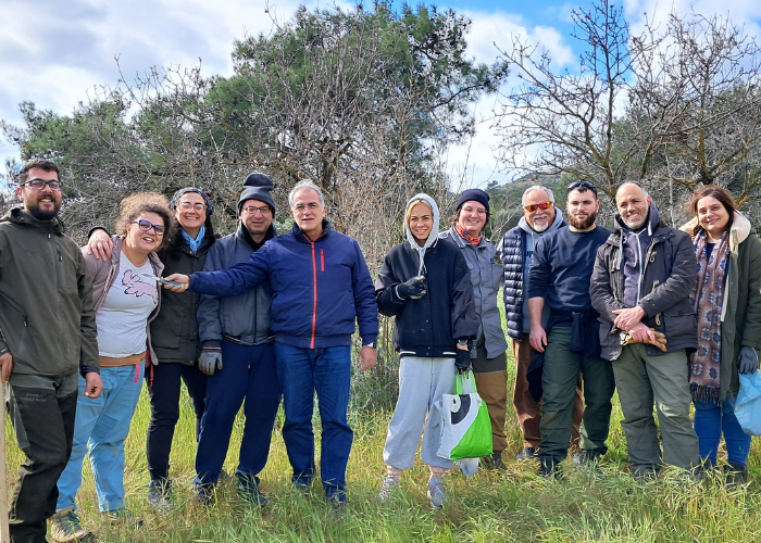 LIFE-AgrOassis tree planting event PP