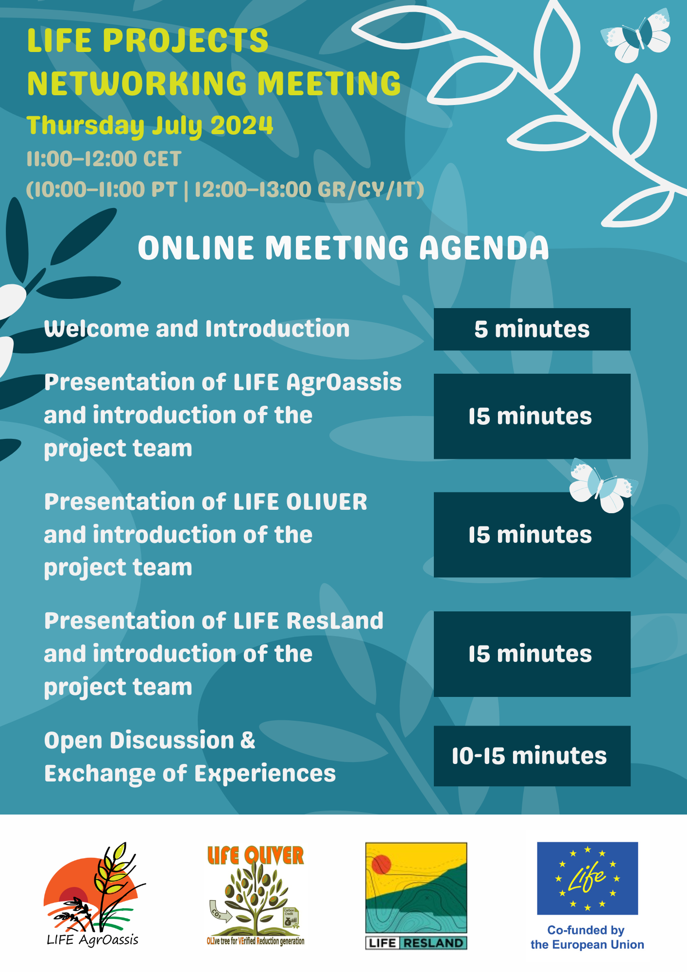 LIFE-AgrOassis Networking 2