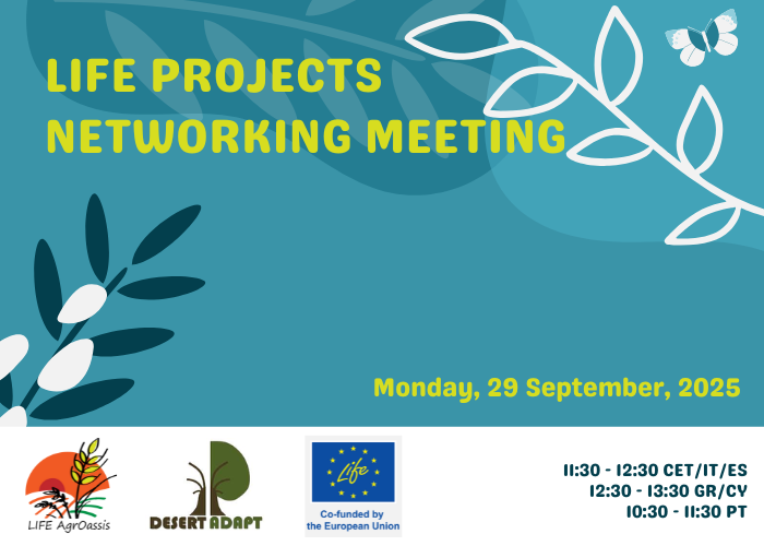LIFE-AgrOassis Networking 2
